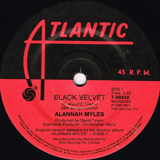 Alannah Myles – Black Velvet (LP, Vinyl Record Album)