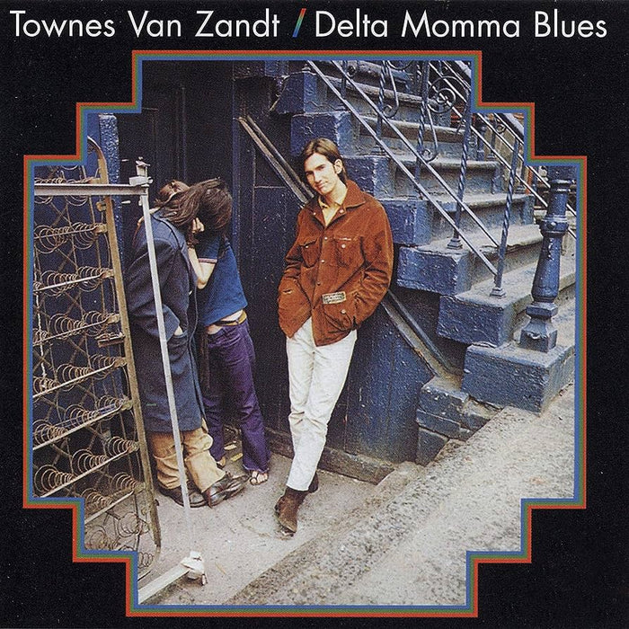 Townes Van Zandt – Delta Momma Blues LP vinyl record, image 1 of 2