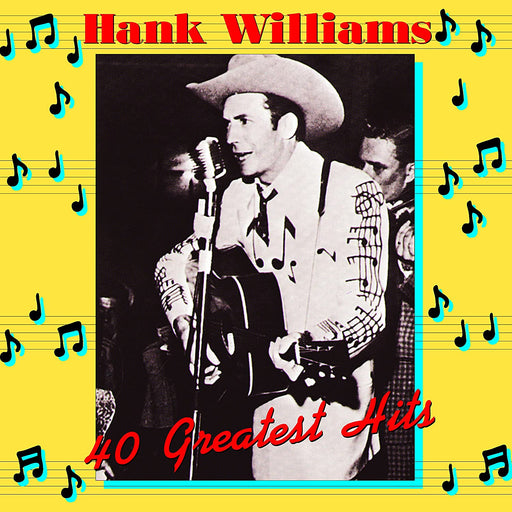 Hank Williams – Hank Williams - 40 Greatest Hits (2xLP) LP vinyl record