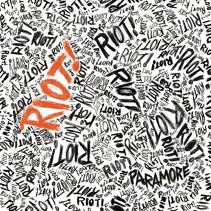 Paramore – Riot! (25th Anniversary Edition on Silver Vinyl) LP vinyl record, image 1 of 2