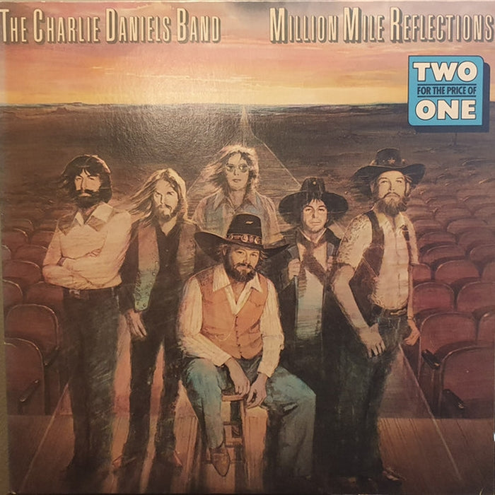 The Charlie Daniels Band – Million Mile Reflections / Full Moon (LP, Vinyl Record Album)