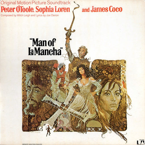 Mitch Leigh, Joe Darion, Peter O'Toole, Sophia Loren, James Coco – Man Of La Mancha (Original Motion Picture Soundtrack) (LP, Vinyl Record Album)