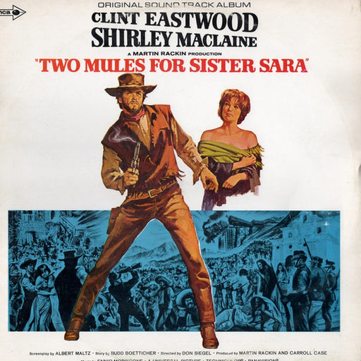 Ennio Morricone – Two Mules For Sister Sara (Original Soundtrack Album) (LP, Vinyl Record Album)