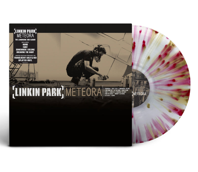 Linkin Park – Meteora  (Translucent Gold and Red Splatter Vinyl) - Image 2