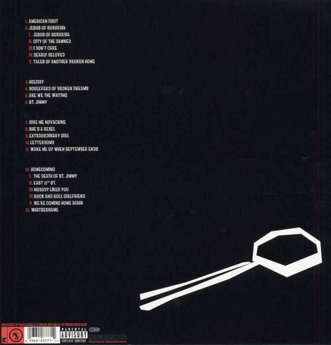 American Idiot – Green Day (2xLP) LP vinyl record, image 2 of 2