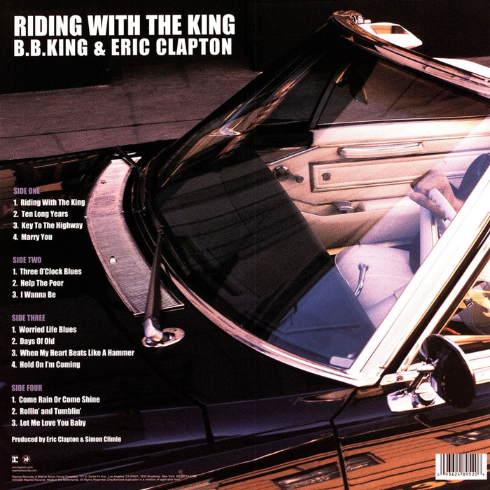 B.B. King, Eric Clapton – Riding With The King (2xLP, Gold Vinyl) LP vinyl record, image 2 of 3