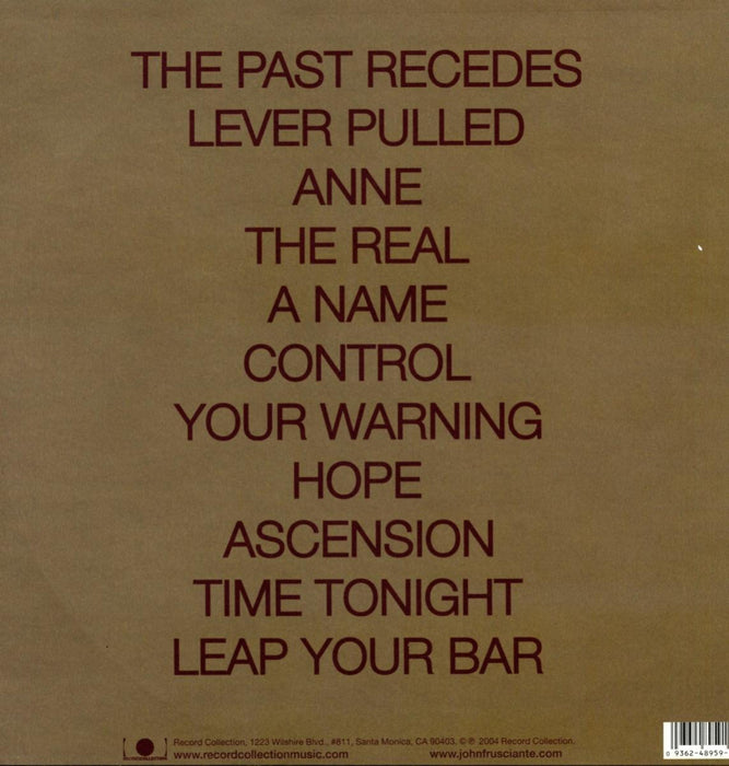 John Frusciante – Curtains LP vinyl record, image 2 of 2