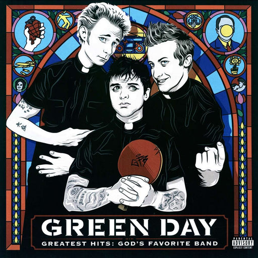 Green Day – Greatest Hits: God's Favorite Band (2xLP) LP vinyl record, image 1 of 3