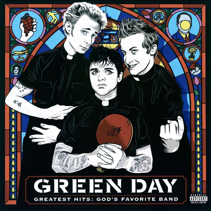 Green Day – Greatest Hits: God's Favorite Band (2xLP) LP vinyl record, image 1 of 3