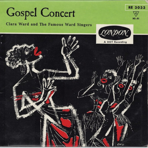 Clara Ward, Ward Singers – Gospel Concert (LP, Vinyl Record Album)