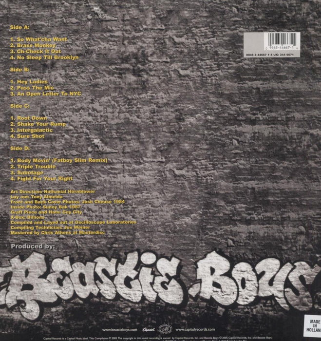 Beastie Boys – Solid Gold Hits (2xLP) LP vinyl record, image 2 of 2