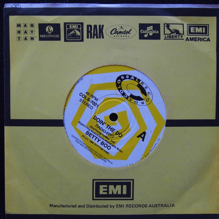 Betty Boo – Doin' The Do (LP, Vinyl Record Album)