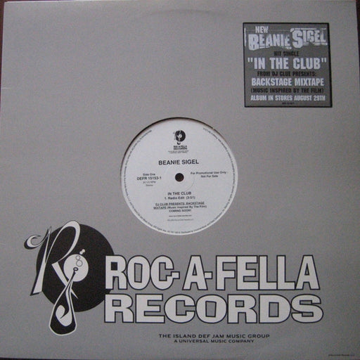 Beanie Sigel – In The Club (LP, Vinyl Record Album)