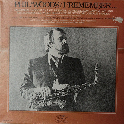 Phil Woods – I Remember... (LP, Vinyl Record Album)
