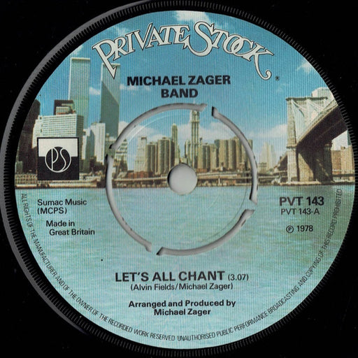 The Michael Zager Band – Let's All Chant (LP, Vinyl Record Album)