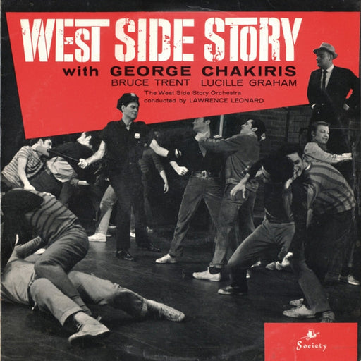 "West Side Story" 1963 London Cast, Orchestra, Lawrence Leonard, George Chakiris, Bruce Trent, Lucille Graham – West Side Story (LP, Vinyl Record Album)