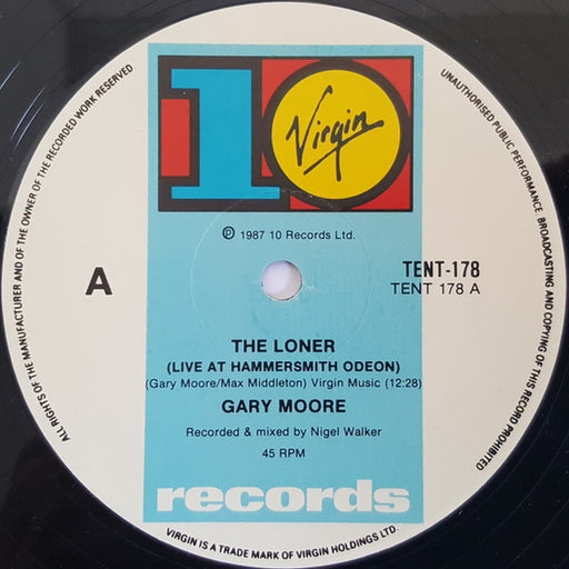 Gary Moore – The Loner (LP, Vinyl Record Album)