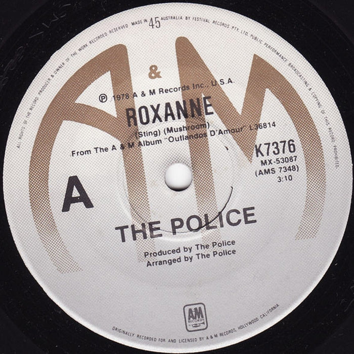The Police – Roxanne (LP, Vinyl Record Album)