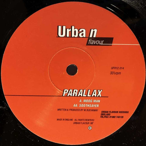 Parallax – Moog Man / Soothsayer (LP, Vinyl Record Album)