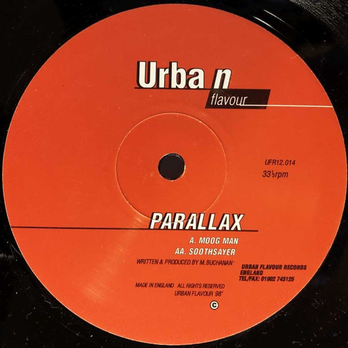 Parallax – Moog Man / Soothsayer (LP, Vinyl Record Album)