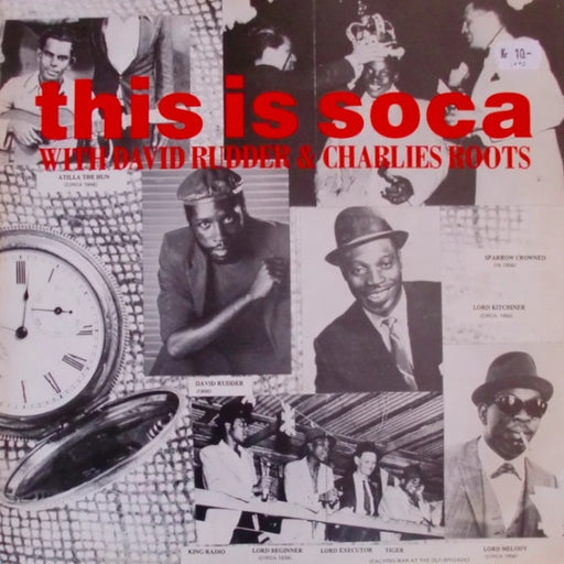 Various, David Rudder, Charlies Roots – This Is Soca (LP, Vinyl Record Album)