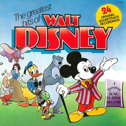 Various – The Greatest Hits Of Walt Disney (LP, Vinyl Record Album)