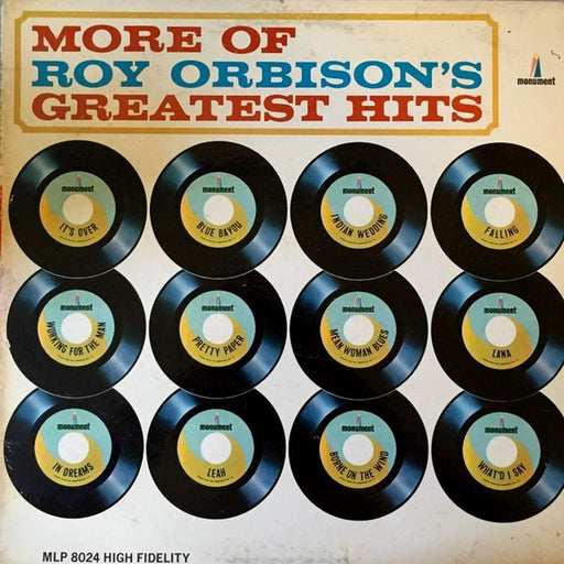 Roy Orbison – More Of Roy Orbison's Greatest Hits (LP, Vinyl Record Album)