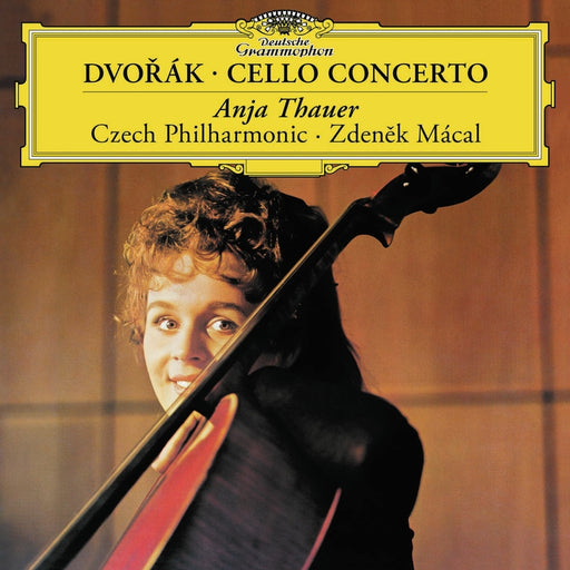 Anja Thauer, Antonín Dvořák, The Czech Philharmonic Orchestra, Zdeněk Mácal – Cello Concerto (LP, Vinyl Record Album)