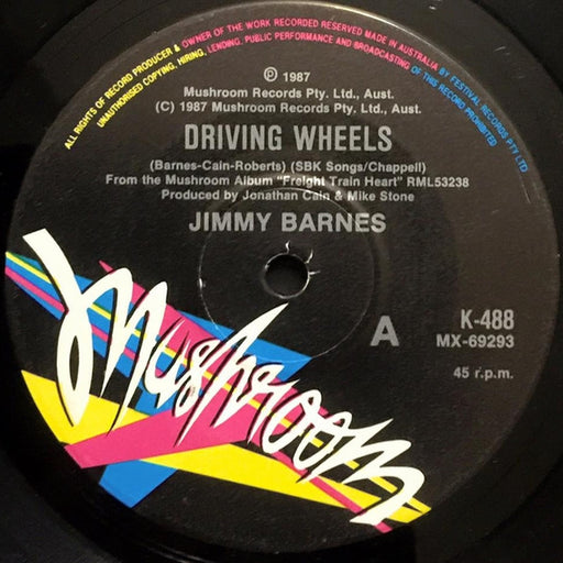 Jimmy Barnes – Driving Wheels (LP, Vinyl Record Album)