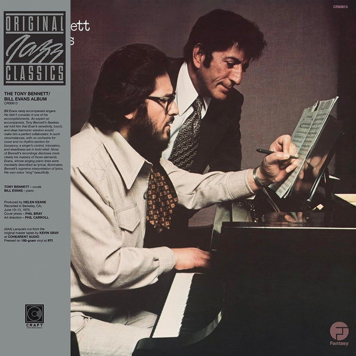 Tony Bennett, Bill Evans – The Tony Bennett/Bill Evans Album (LP, Vinyl Record Album)