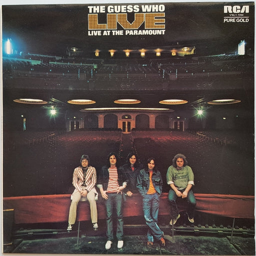 The Guess Who – Live At The Paramount (LP, Vinyl Record Album)