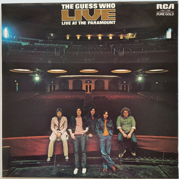 The Guess Who – Live At The Paramount (LP, Vinyl Record Album)