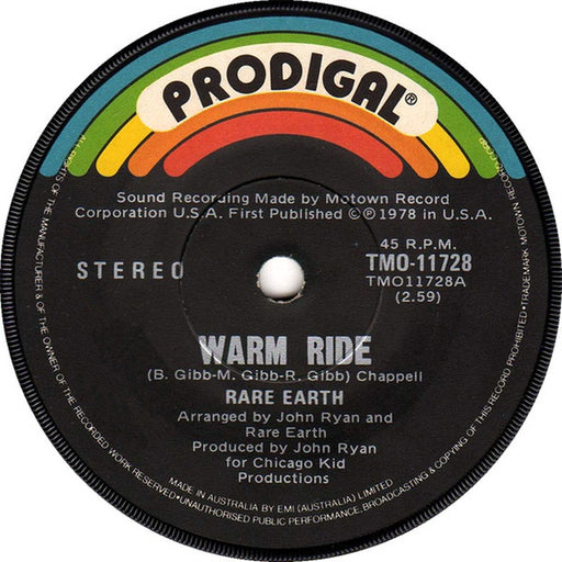 Warm Ride / Would You Like To Come Along – Rare Earth (LP, Vinyl Record Album)