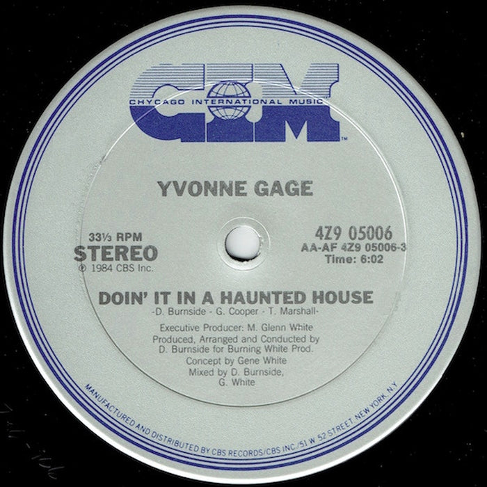 Yvonne Gage – Doin' It In A Haunted House (LP, Vinyl Record Album)