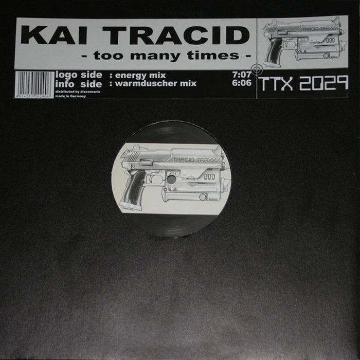 Kai Tracid – Too Many Times (LP, Vinyl Record Album)