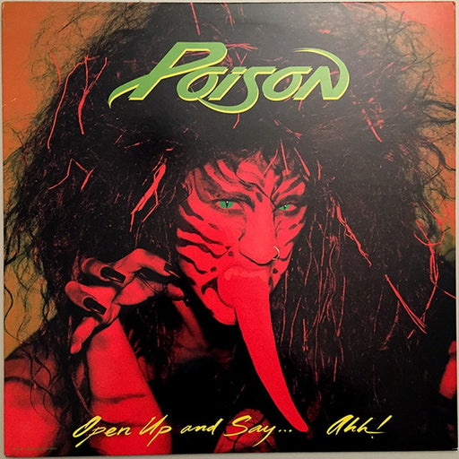 Poison – Open Up And Say ...Ahh! (LP, Vinyl Record Album)