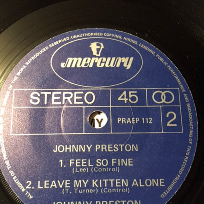 Johnny Preston – Johnny Preston (LP, Vinyl Record Album)