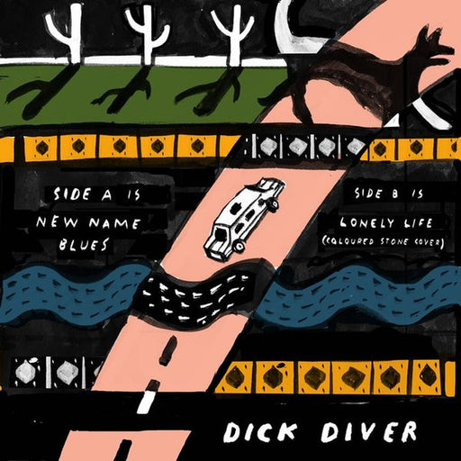 Dick Diver – New Name Blues (LP, Vinyl Record Album)