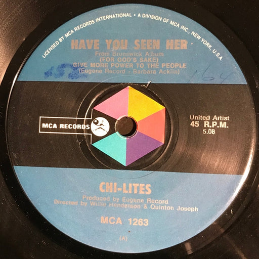 The Chi-Lites – Have You Seen Her / Yes I'm Ready (If I Don't Get To Go) (LP, Vinyl Record Album)