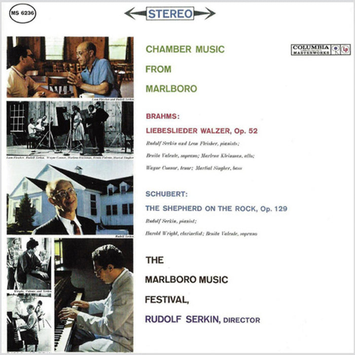 Johannes Brahms, Franz Schubert, Marlboro Festival Orchestra – Liebeslieder Walzer, Op. 52 / The Shepherd On The Rock, Op. 129 (Speakers Corner) LP vinyl record