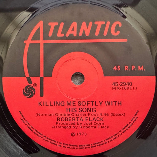 Roberta Flack – Killing Me Softly With His Song (LP, Vinyl Record Album)