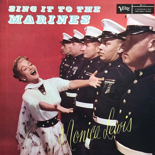 Monica Lewis – Sing It To The Marines (LP, Vinyl Record Album)