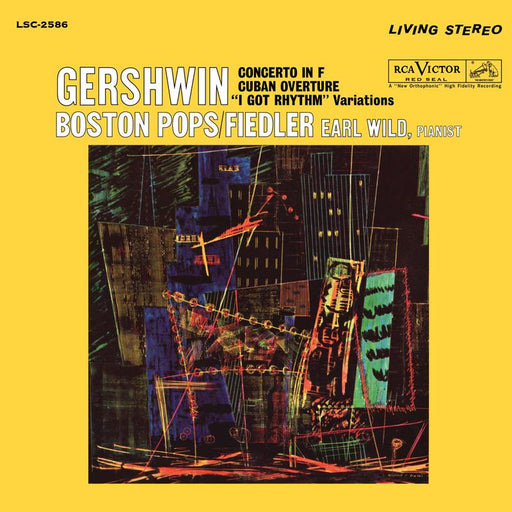 Gershwin: Concerto in F – Cuban Overture - "i Got Rhythm" Variations (2xLP, 45RPM, Analogue Productions, RCA Living Stereo) LP vinyl record
