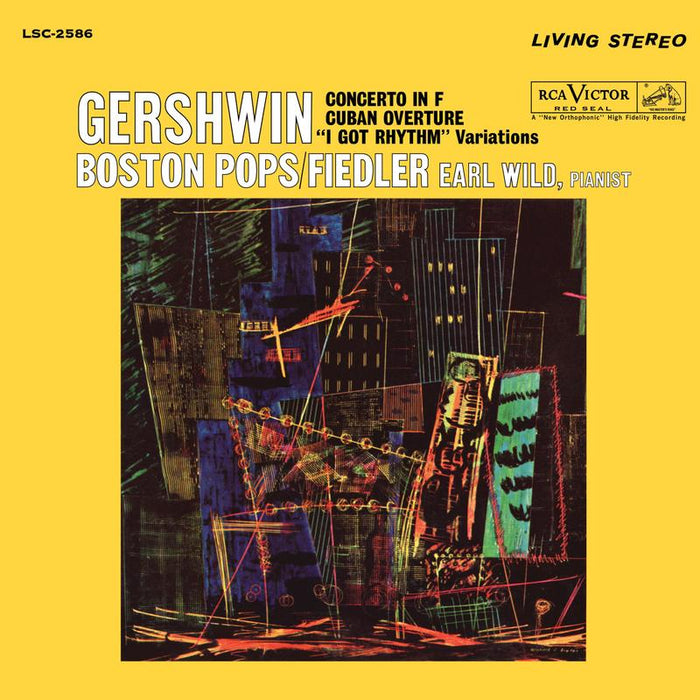 Gershwin: Concerto in F – Cuban Overture - "i Got Rhythm" Variations (2xLP, 45RPM, Analogue Productions, RCA Living Stereo) LP vinyl record