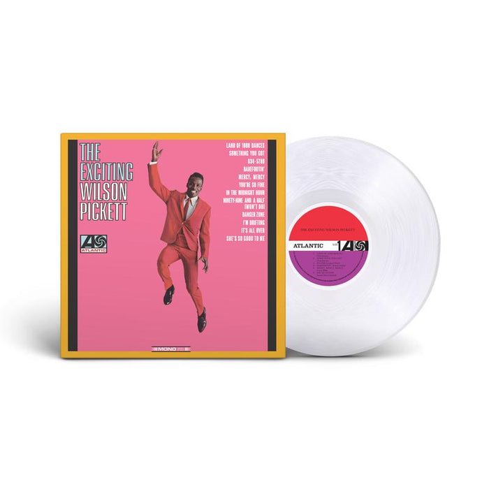 Wilson Pickett – The Exciting Wilson Pickett (Mono, Atlantic 75 Series, Clear Vinyl,) LP vinyl record, image 3 of 3