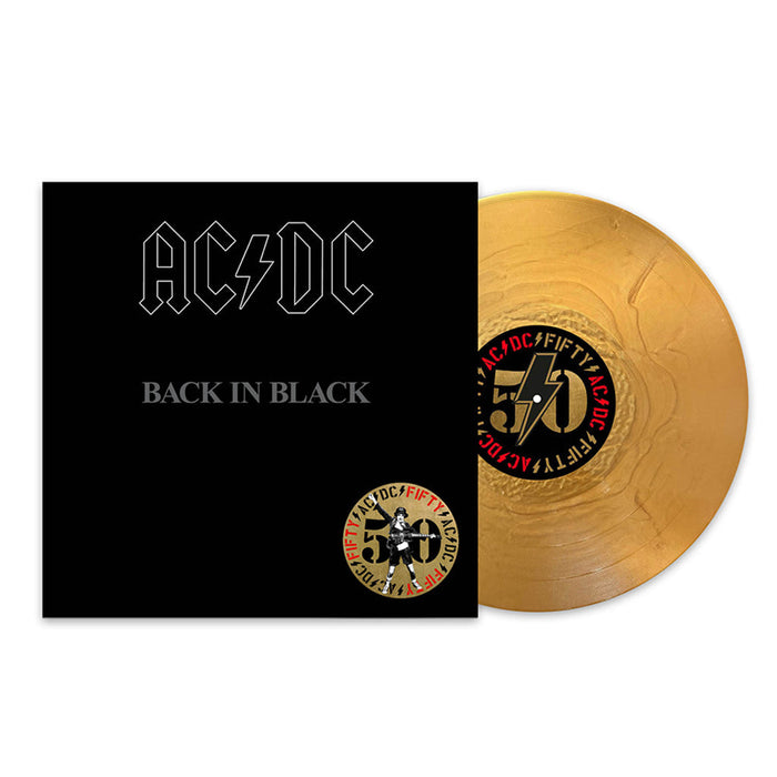 AC/DC – Back In Black (50th anniversary gold vinyl) - Image 2