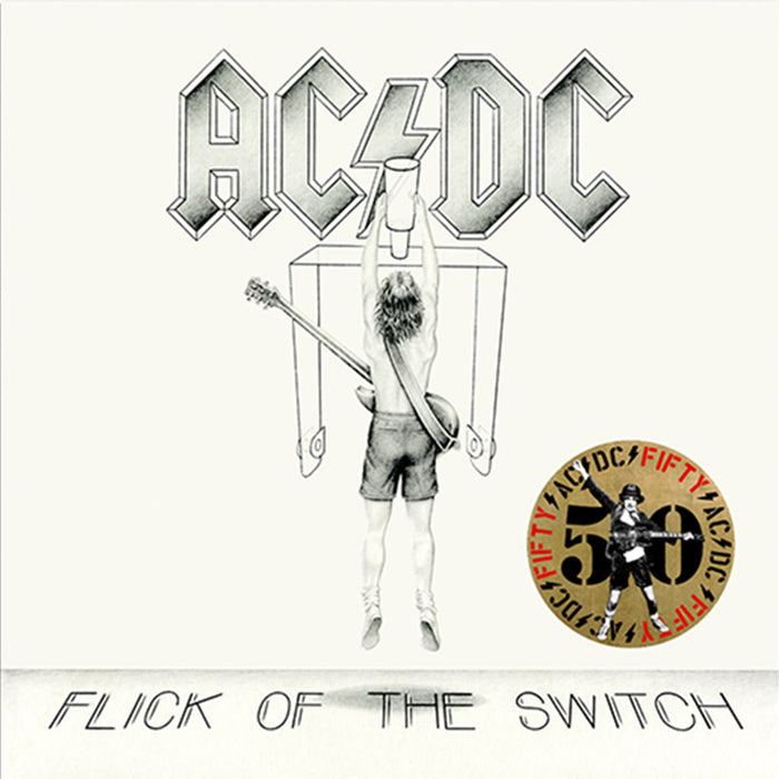 AC/DC – Flick Of The Switch (Gold Vinyl, 50th Anniversary Edition) LP vinyl record, image 1 of 2