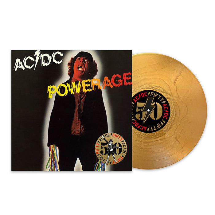 AC/DC – Powerage (180g, Gold Vinyl, 50th Anniversary Edition) LP vinyl record, image 2 of 3