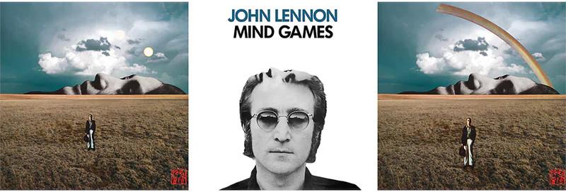 John Lennon – Mind Games LP vinyl record, image 2 of 3