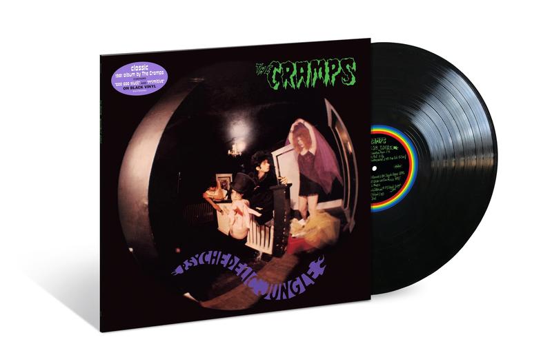 The Cramps – Psychedelic Jungle LP vinyl record, image 2 of 2